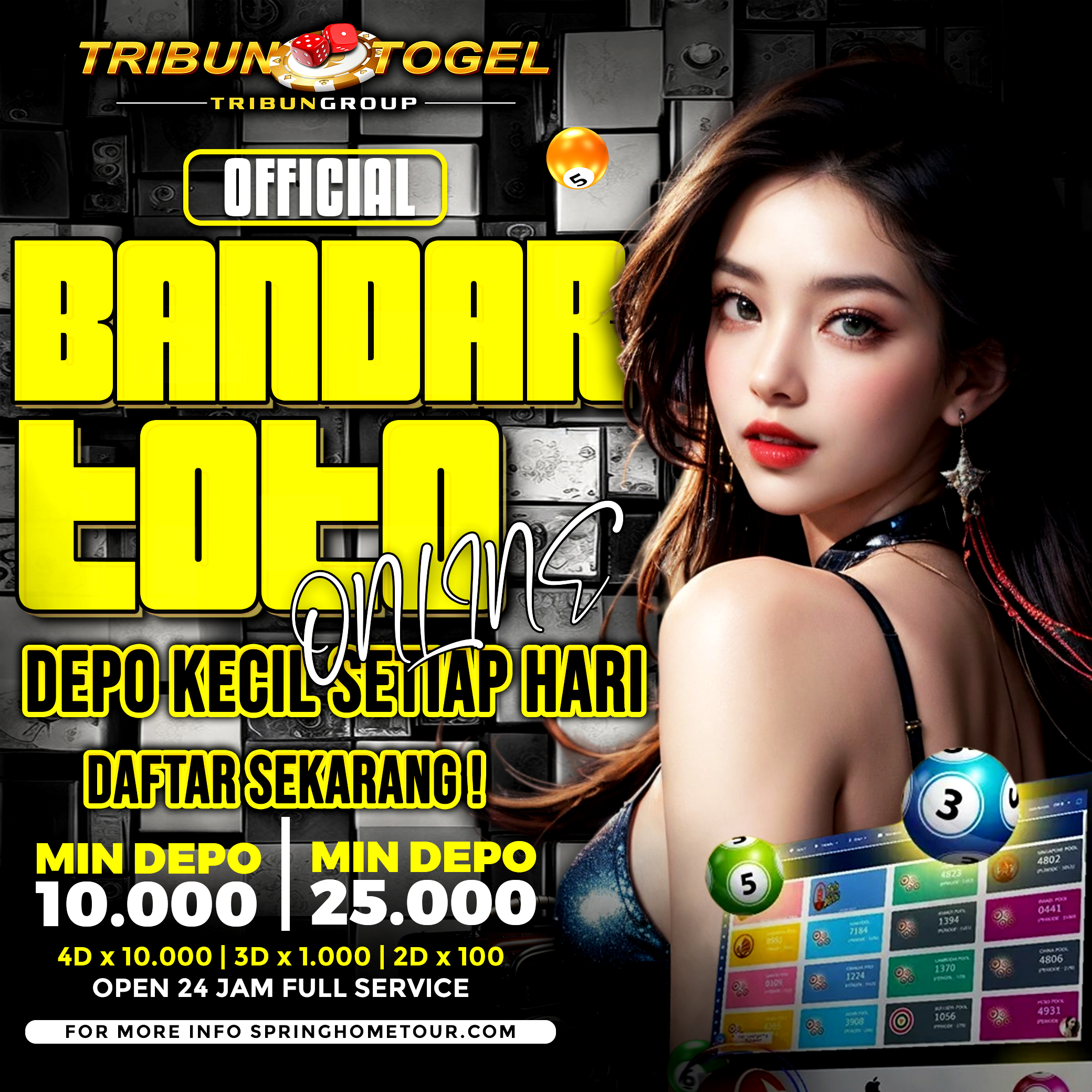 TRIBUNTOGEL | Official Bandar Toto Online Resmi Depo Kecil Bisa Wede Setiap Hari