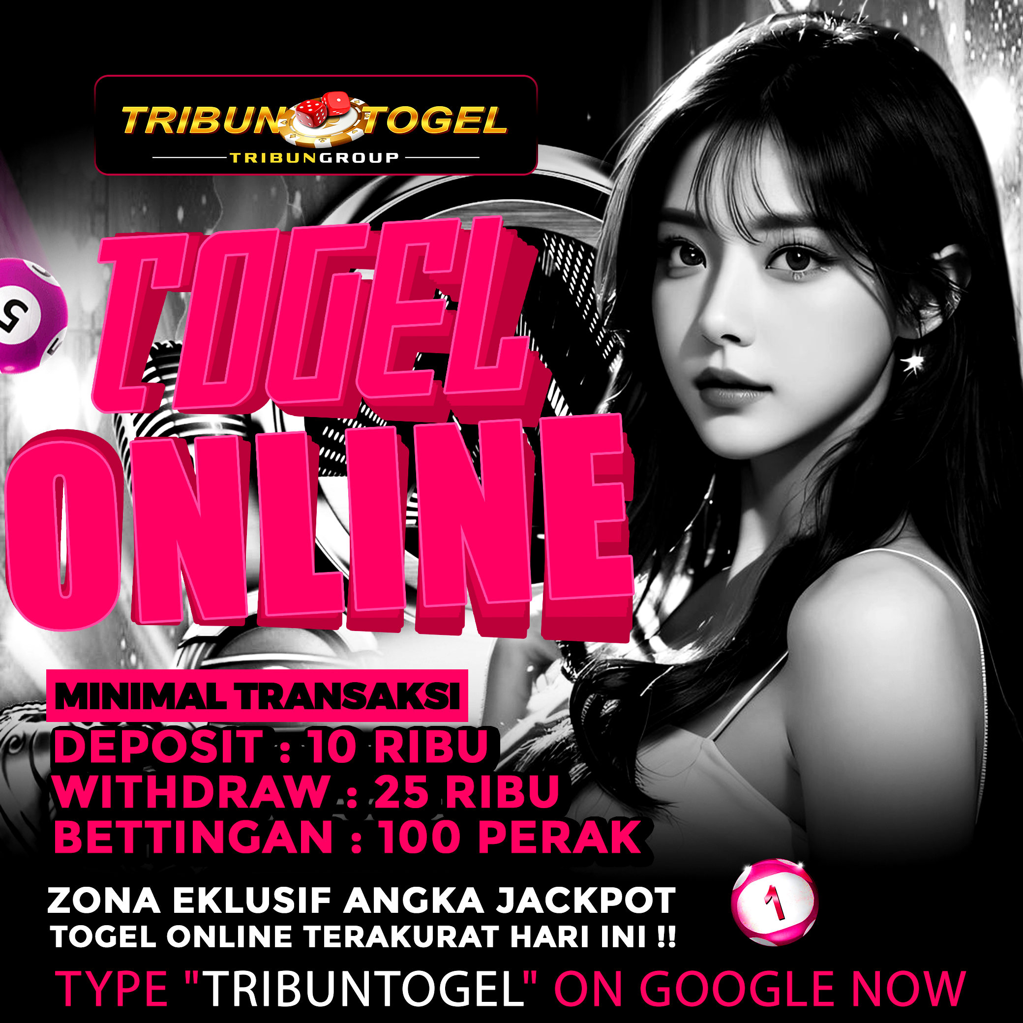 TRIBUNTOGEL > Zona Eklusif Angka Jackpot Togel Online Terakurat Hari Ini