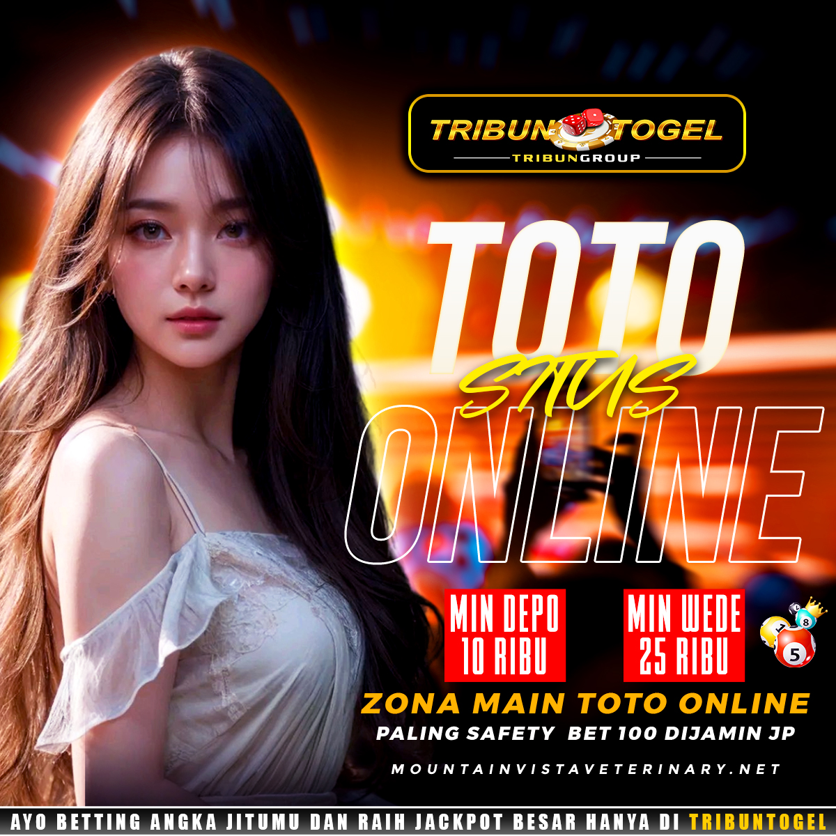 TRIBUNTOGEL - Zona Main Toto Online Paling Safety Bet 100 Dijamin JP