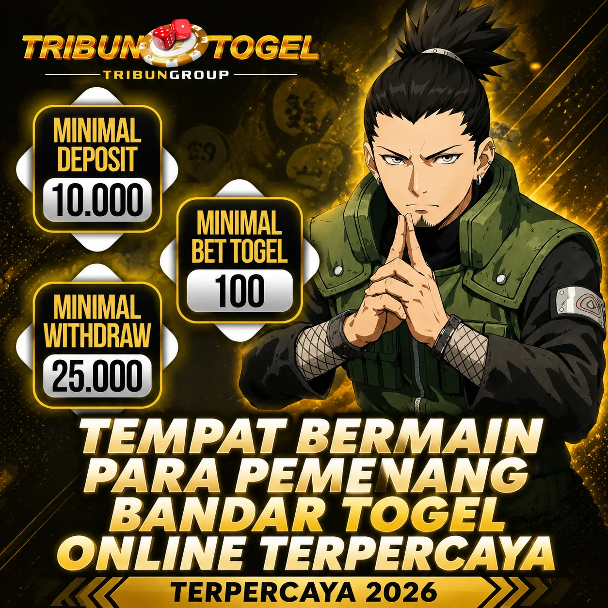 TRIBUNTOGEL # Tempat Bermain Para Pemenang Bandar Togel Online Terpercaya