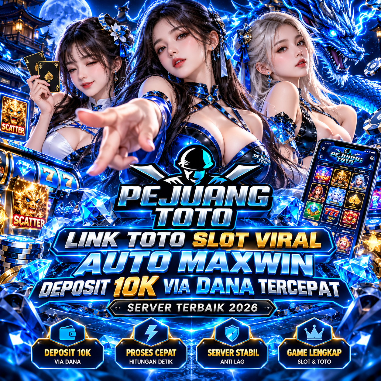 PEJUANGTOTO - Link Toto Slot Viral Auto Maxwin Deposit 10k Via Dana Tercepat 2026.