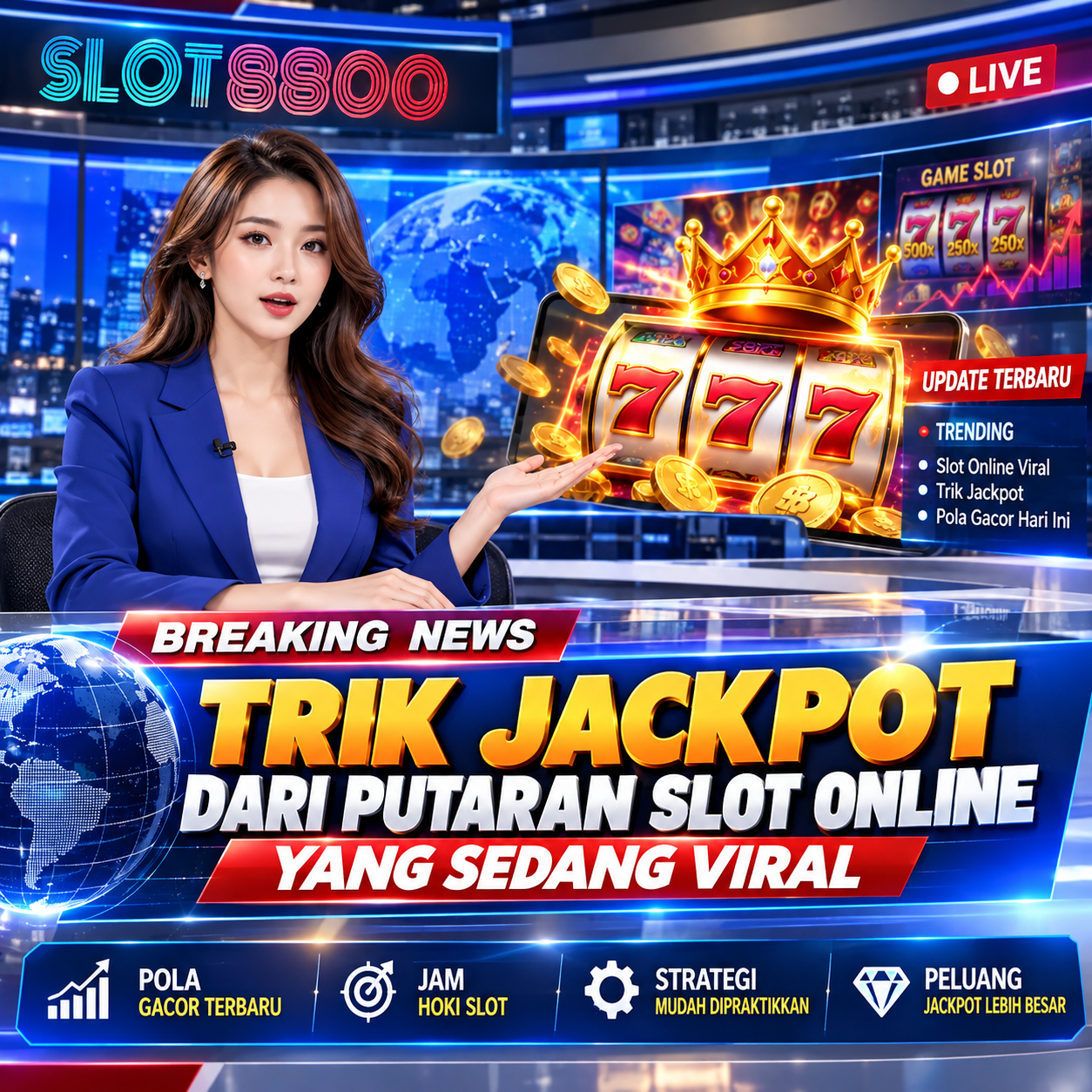 SLOT8800 ➤ Trik Jackpot Dari Putaran Slot Online yang Sedang Viral
