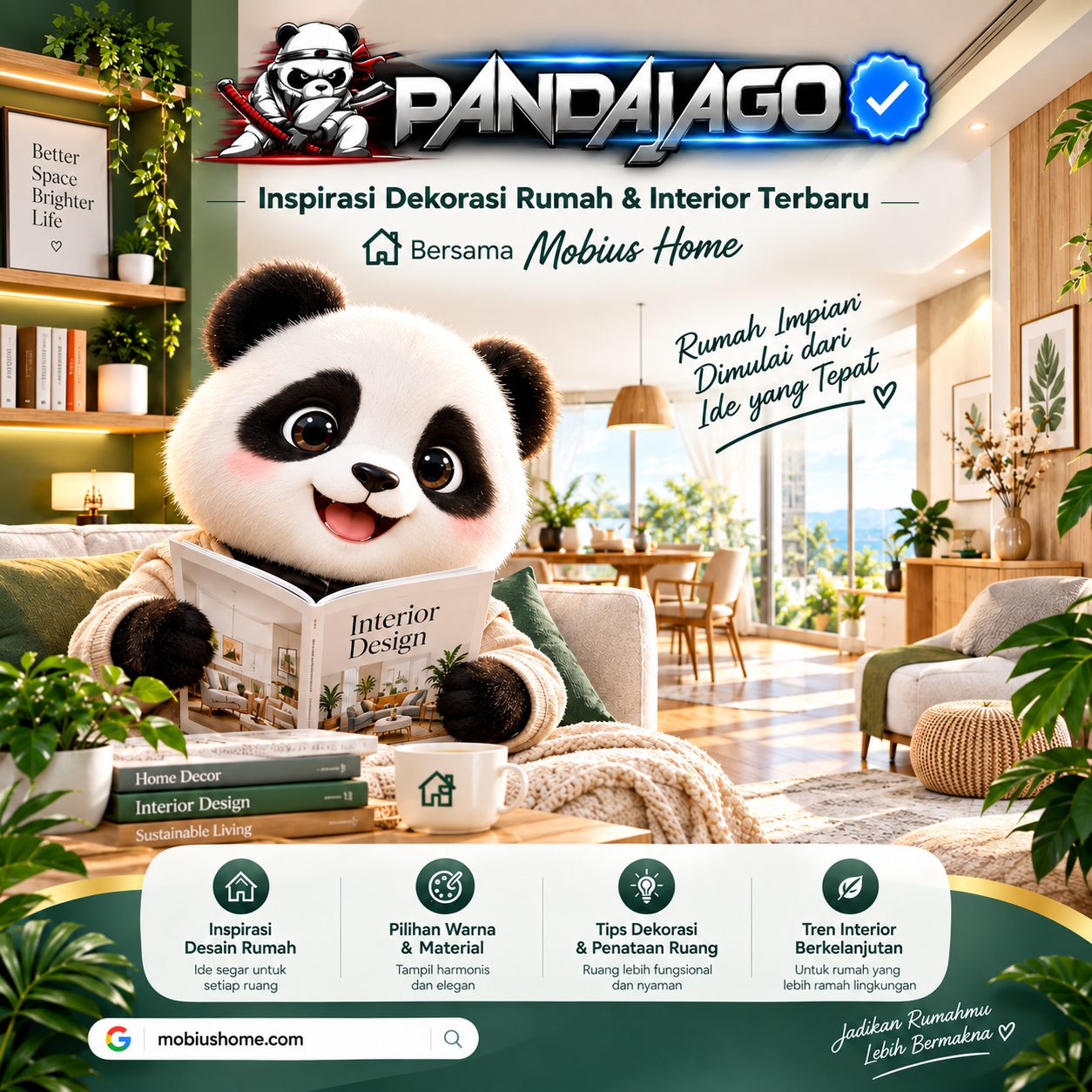 PANDAJAGO - Dekorasi Rumah dan Inspirasi Interior