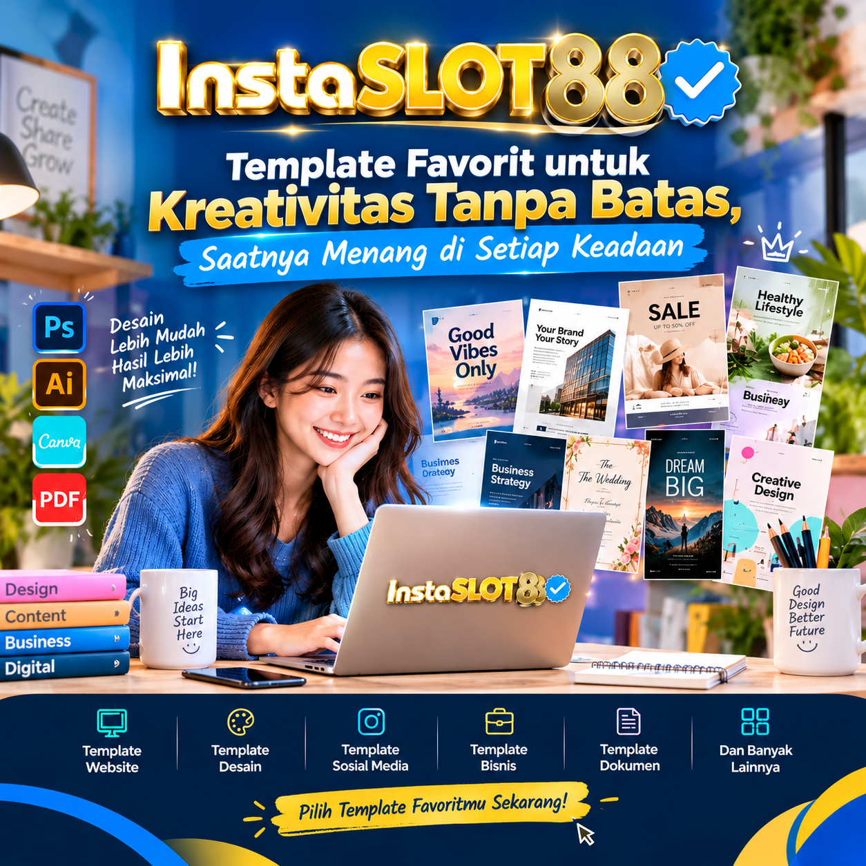 INSTASLOT88 | Template Favorit untuk Kreativitas Tanpa Batas, Saatnya Menang di Setiap Keadaan