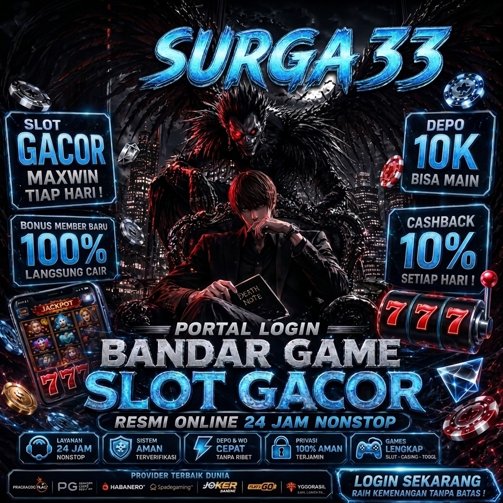 SURGA33 Banner
