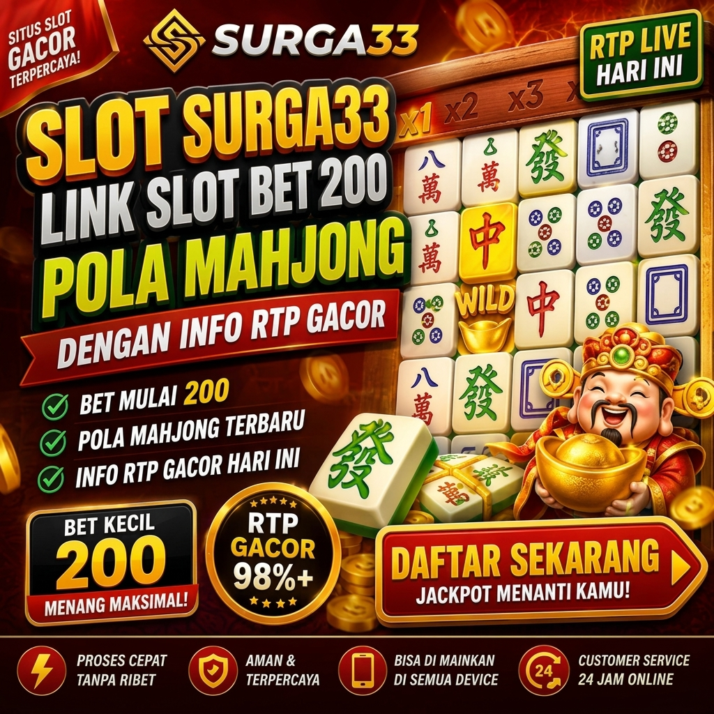 SURGA33 Banner