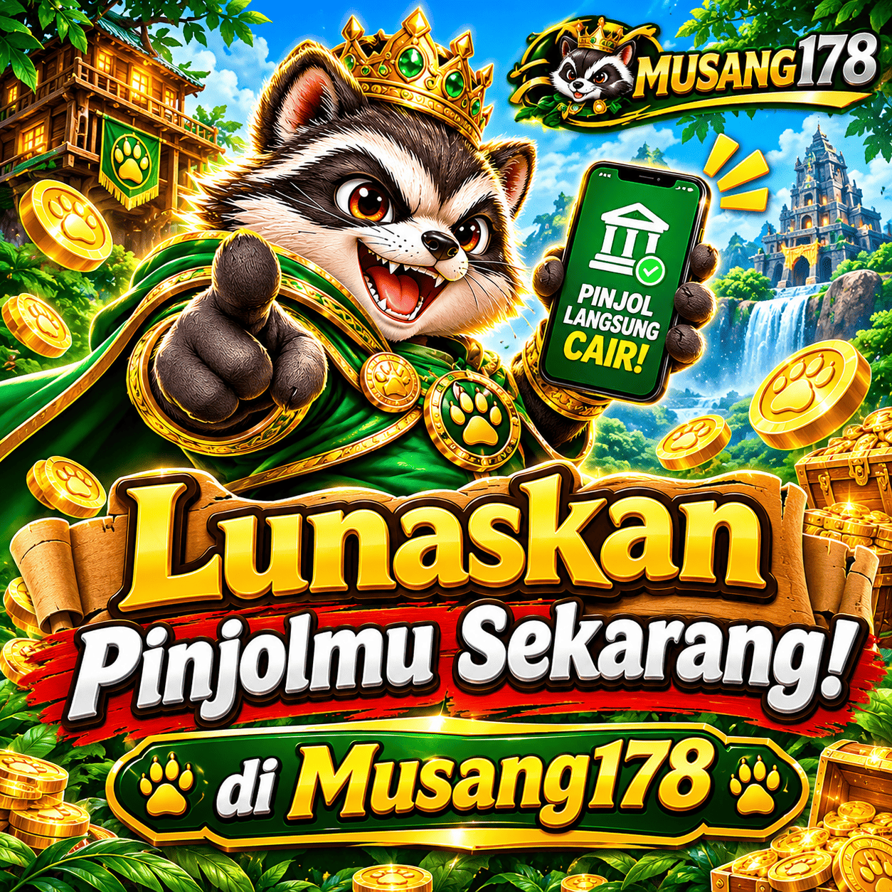 Lunaskan Pinjolmu! di Musang178 Deretan Slot Gacor Gampang Menang yang Lagi Viral