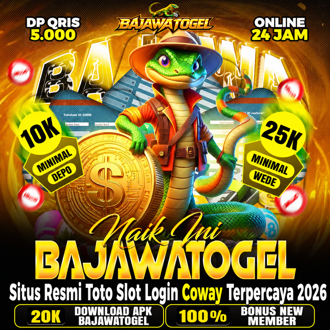 BAJAWATOGEL : Situs Resmi Toto Slot Login Coway Terpercaya 2026