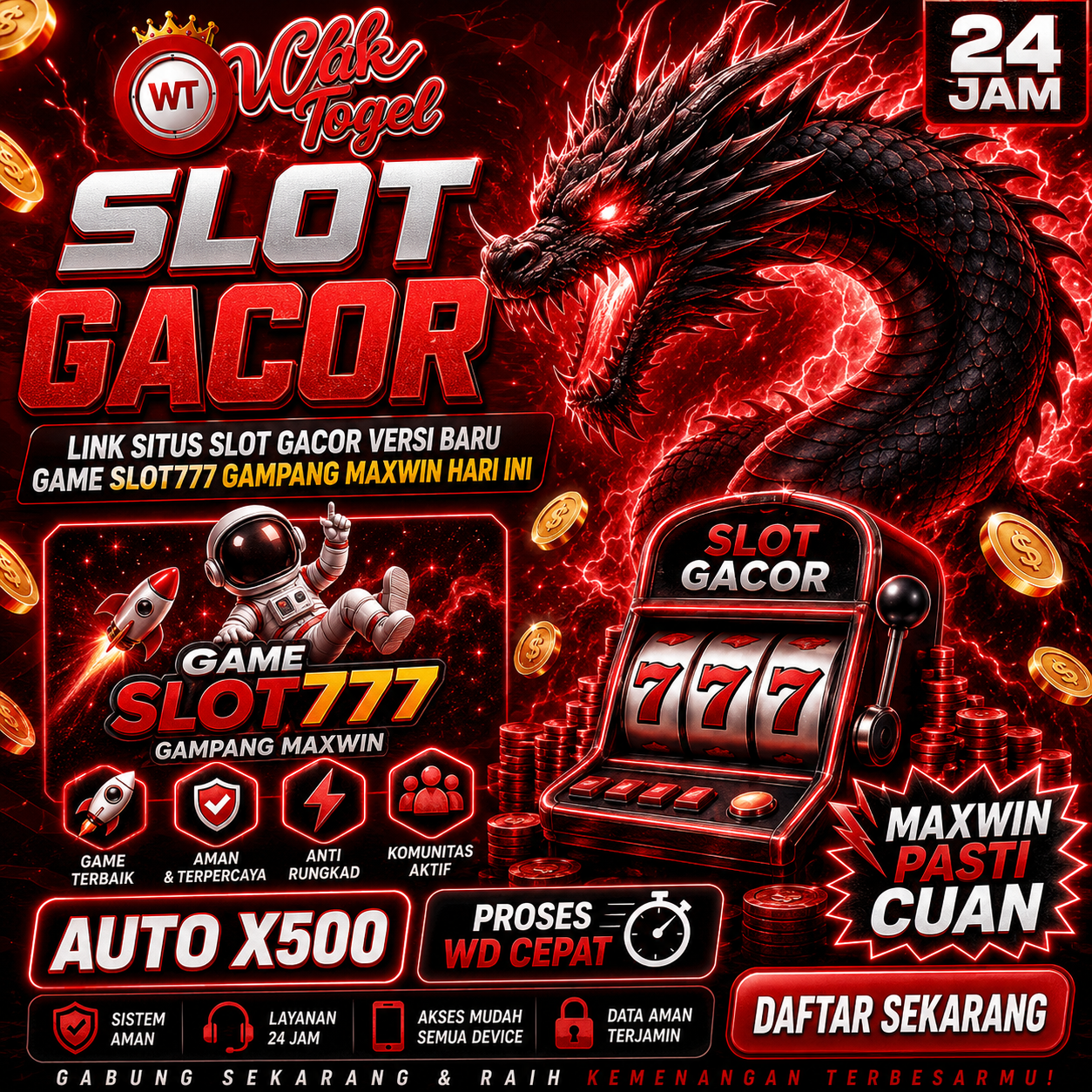 WAKTOGEL - Link Situs Slot Gacor Versi Baru Game Slot777 Gampang Maxwin Hari Ini