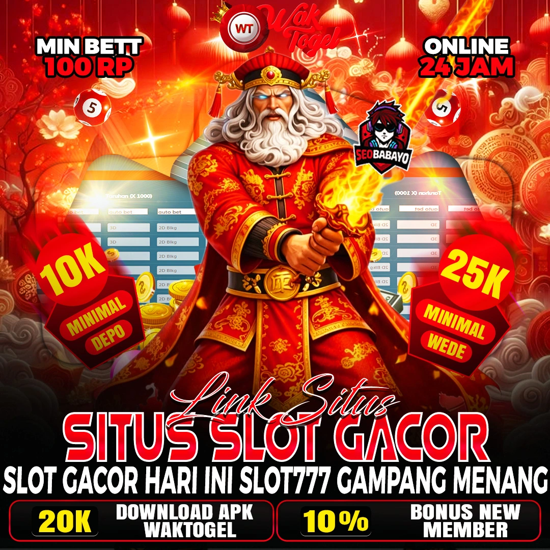 WAKTOGEL ※ Link Situs Slot Gacor Hari Ini Slot777 Gampang Menang