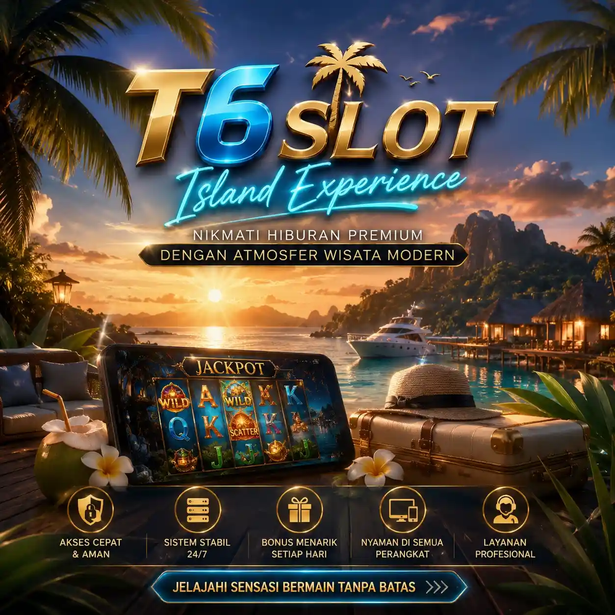 T6 Slot Destinasi Wisata Hiburan Modern dengan Pengalaman Premium