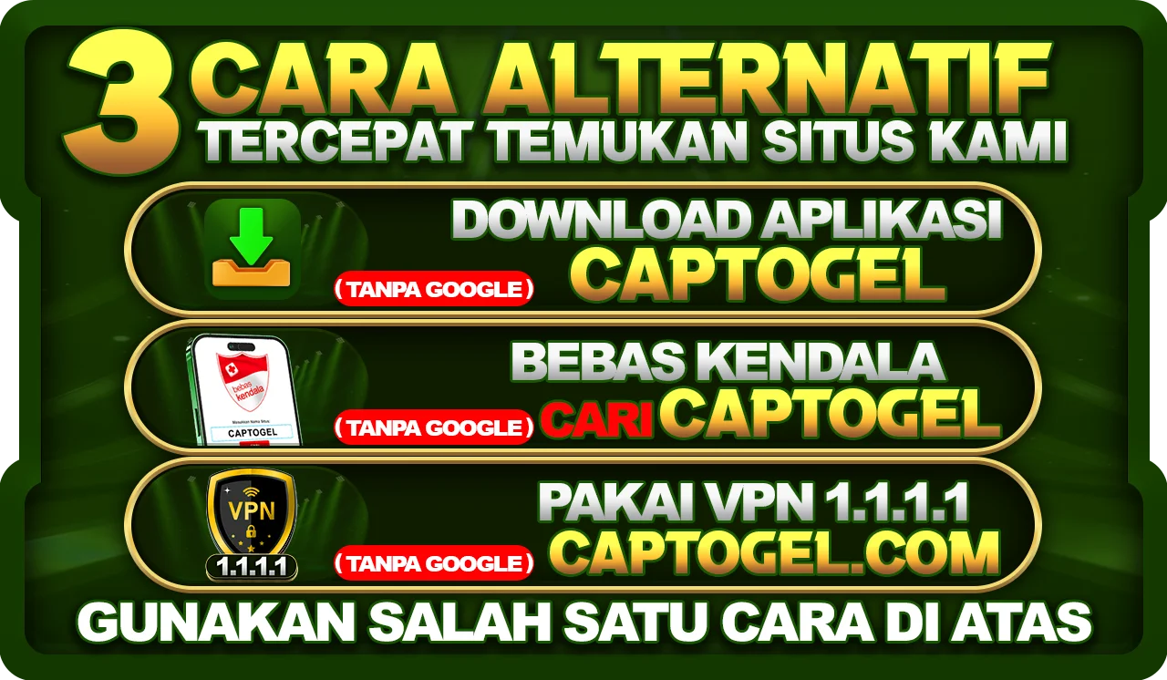 Perubahan jadwal captogel