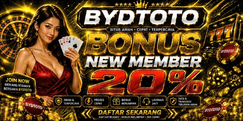 BONUS NEW MEMBER 20%