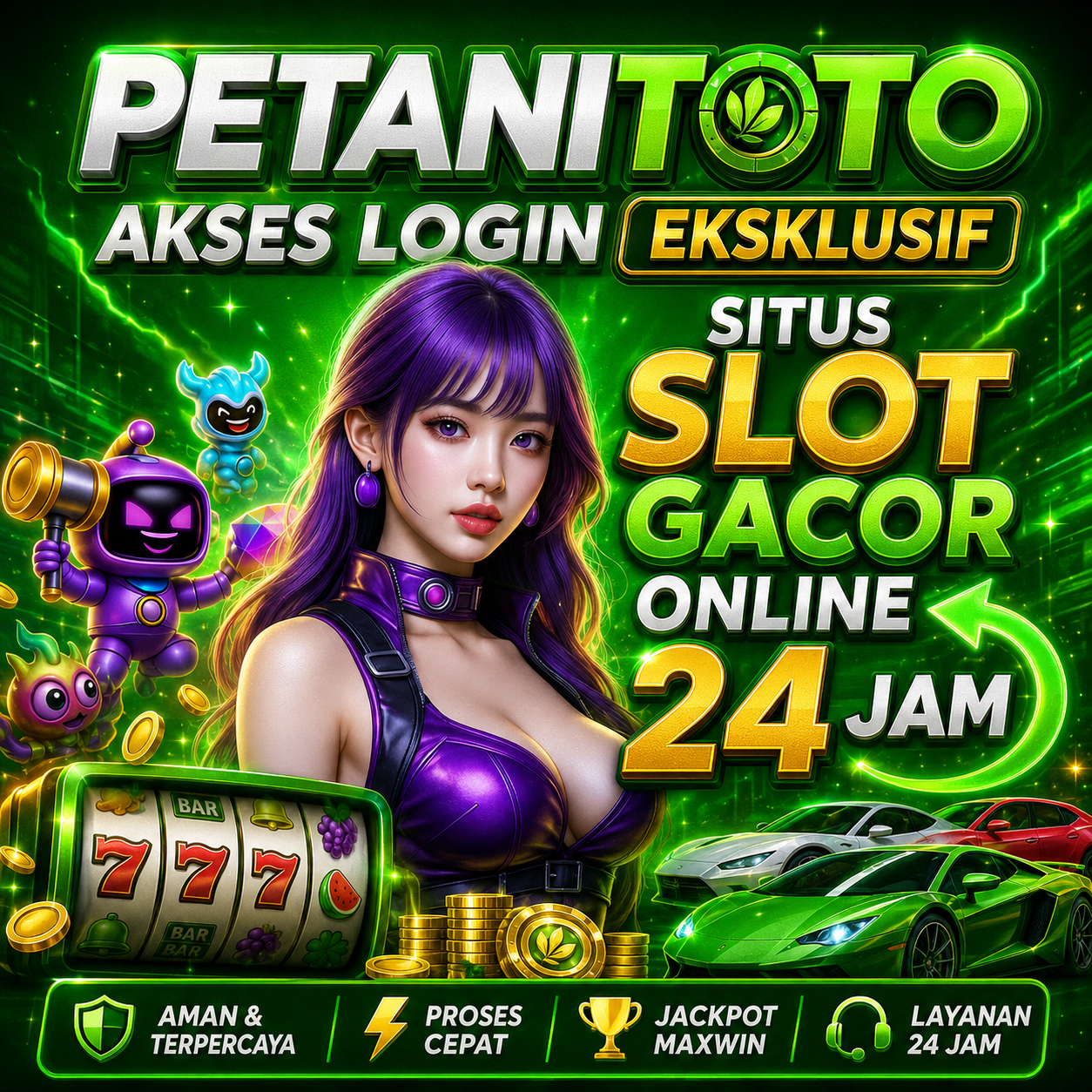 PETANITOTO : Akses Login Eksklusif Situs Slot Gacor Online 24 Jam