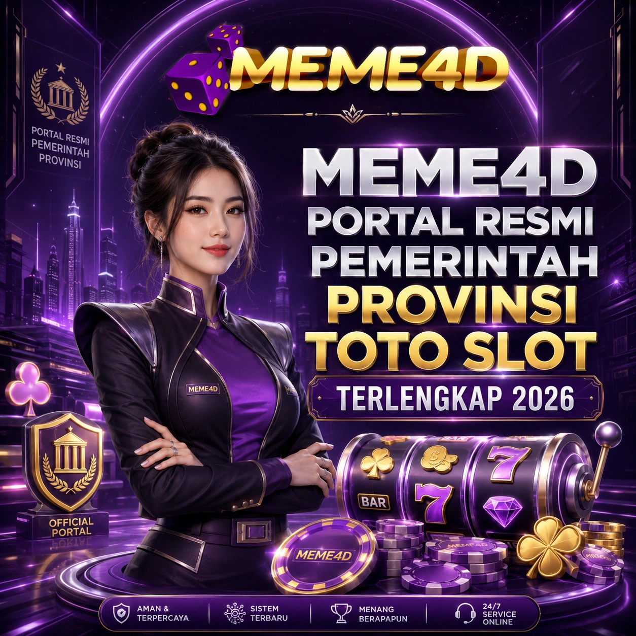 MEME4D Portal Resmi Pemerintah Provinsi Toto Slot Terlengkap 2026