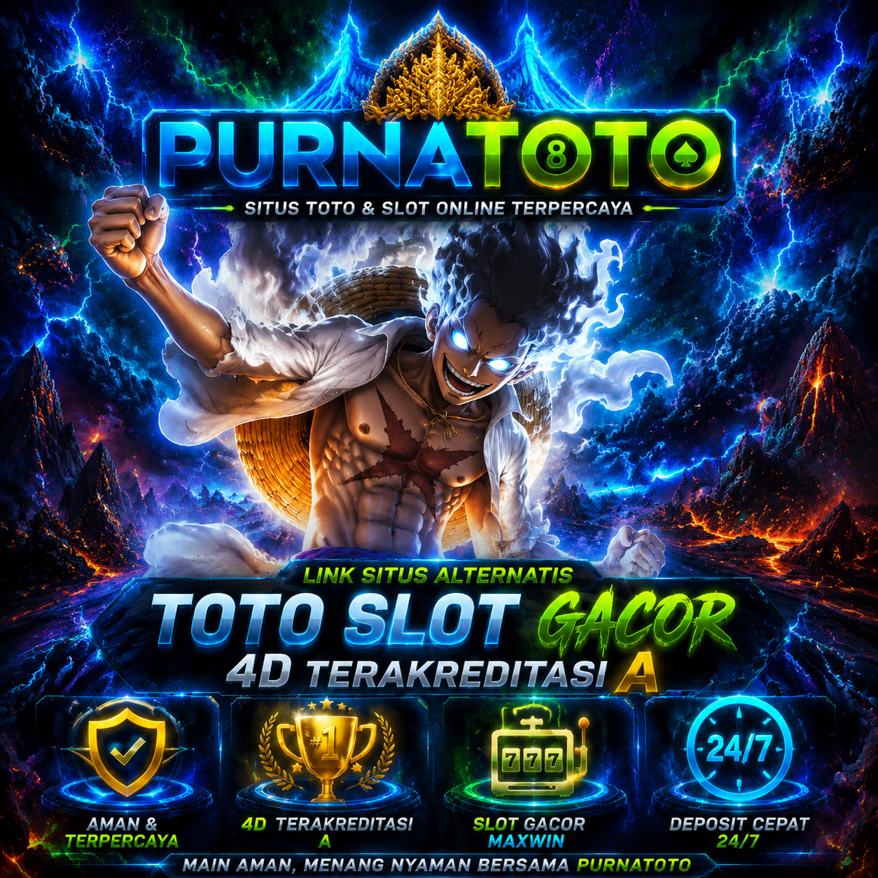 PURNATOTO : Link Situs Alternatis Toto Slot Gacor 4D Terakreditasi A