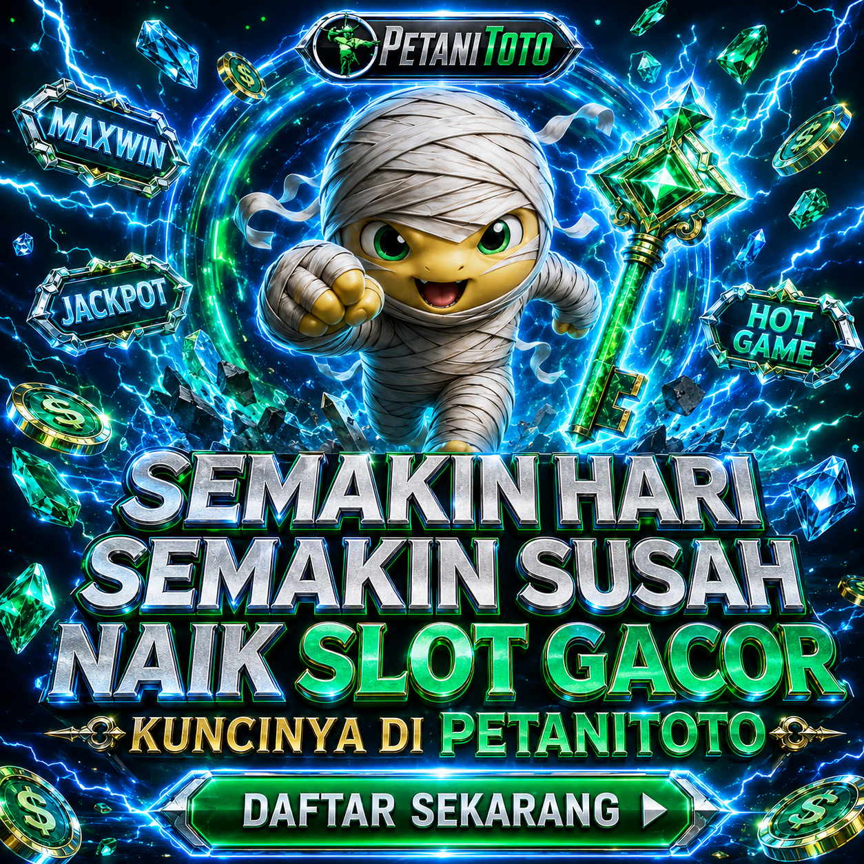 Semakin Hari Semaki Susah Naik Slot Gacor, Kuncinya Di PETANITOTO