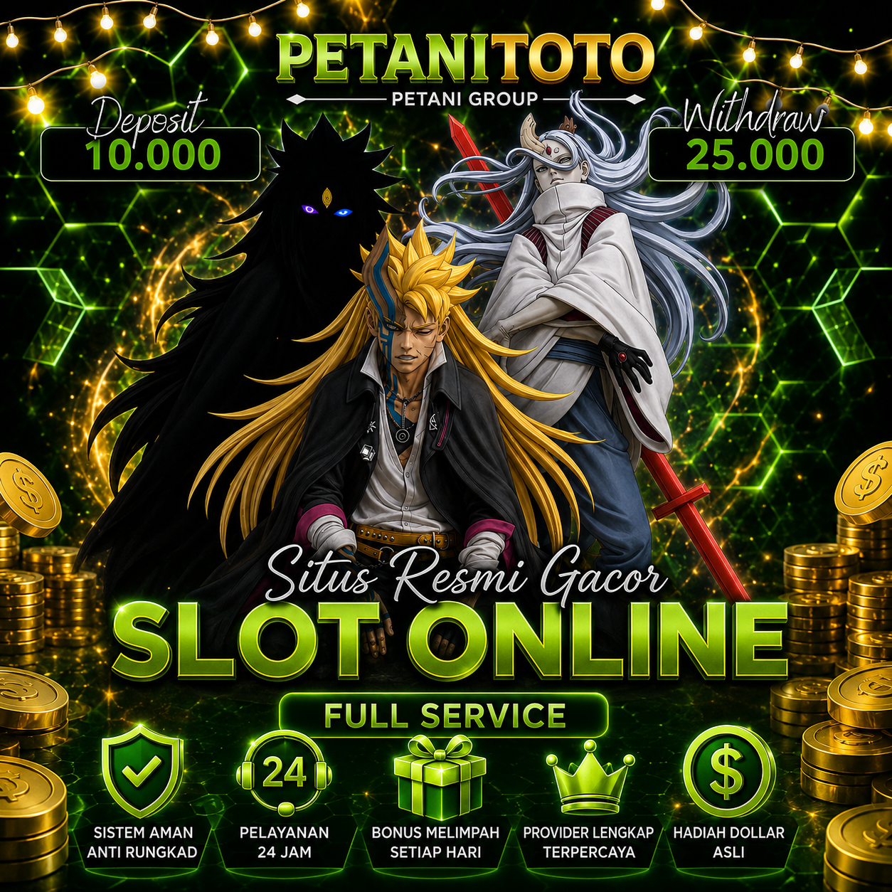 PETANITOTO : Pelayanan Slot Online Full Service dengan Admin Siaga 24 Jam