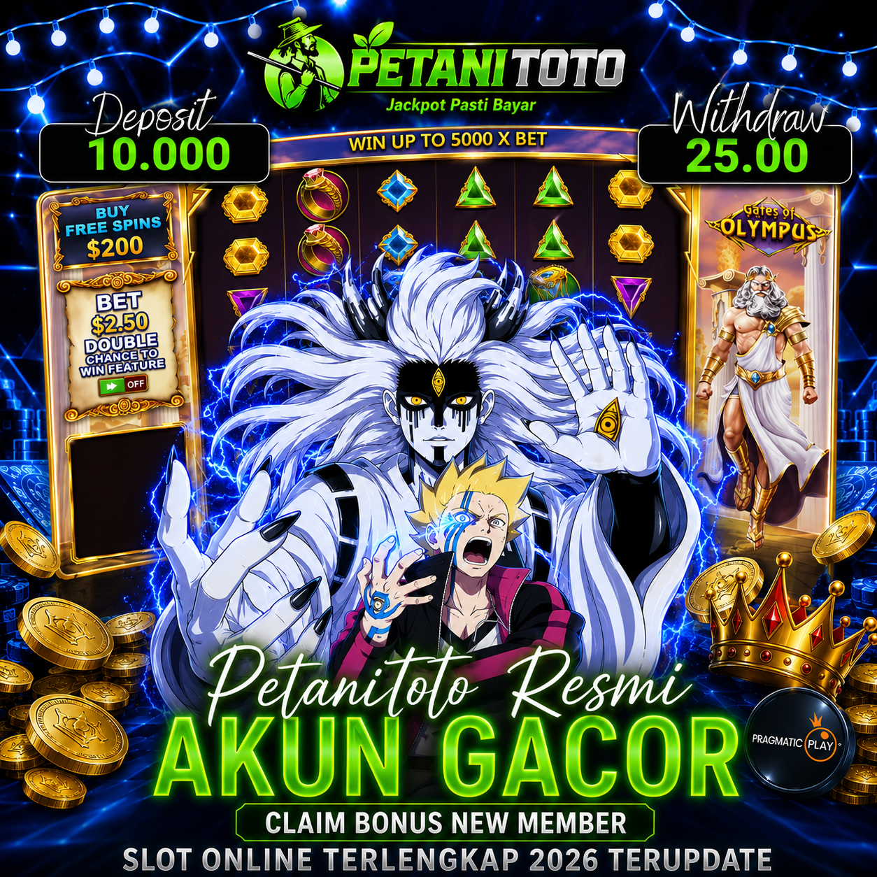 Ilustrasi topik akun casino bonus new member ulasan