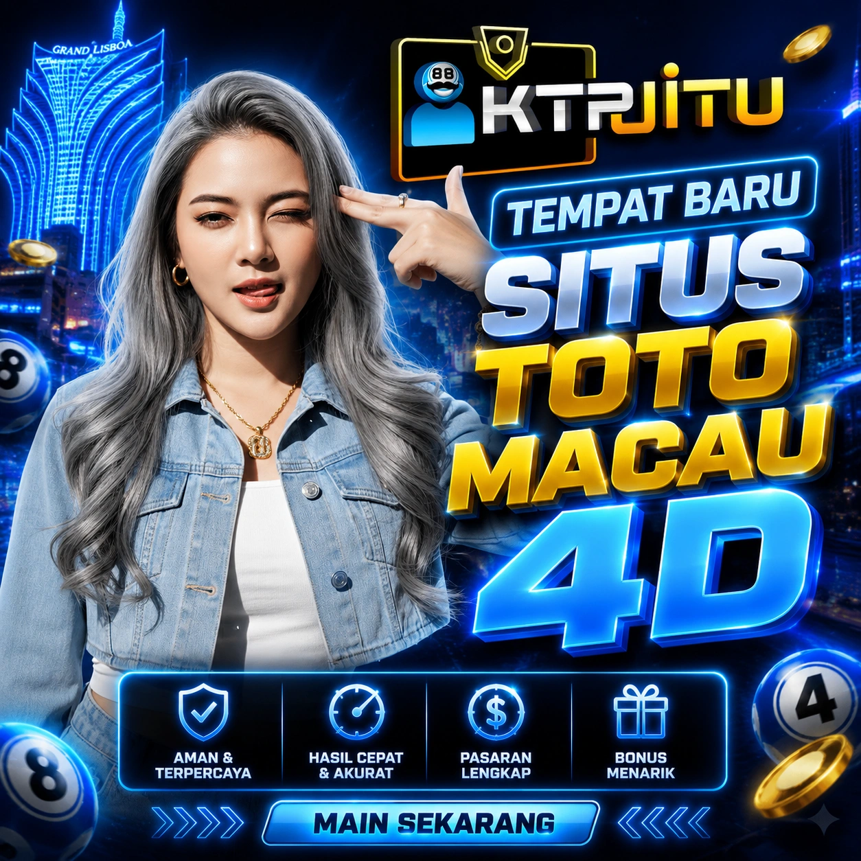 KTPJITU # Tempat Baru Situs Toto Macau 4D Dengan Akses Login Cepat Dan Alternatif Yang Lebih Stabil