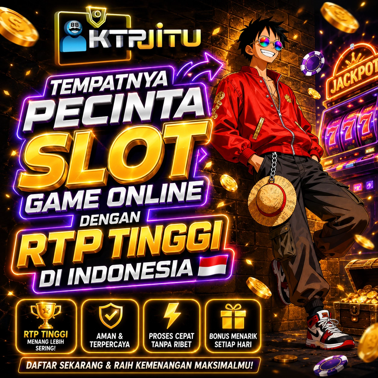 KTPJITU - TempatNya Pecinta Slot Game Online Dengan RTP Tinggi Di Indonesia