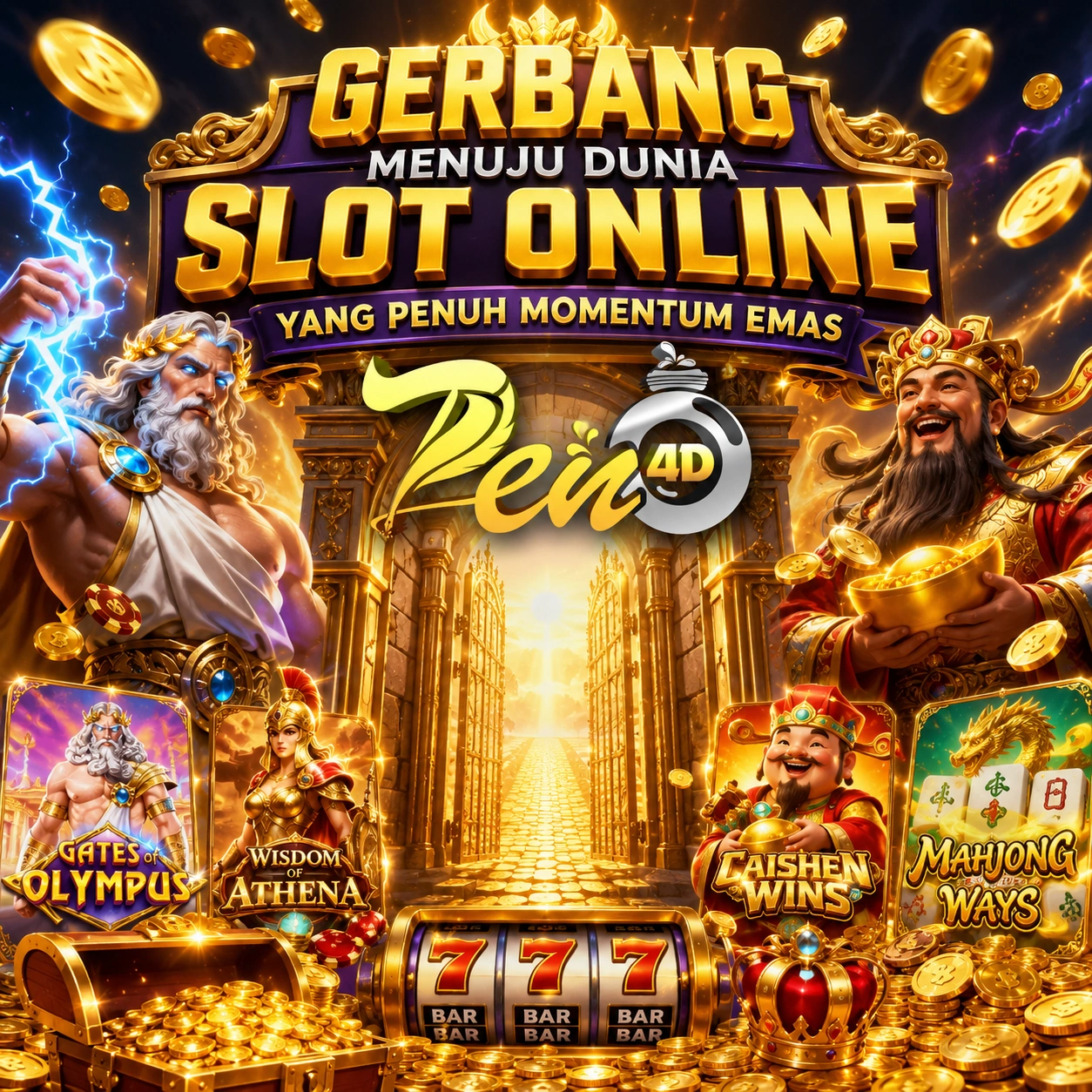 PEN4D ~ Gerbang Menuju Dunia Slot Online yang Penuh Momentum Emas