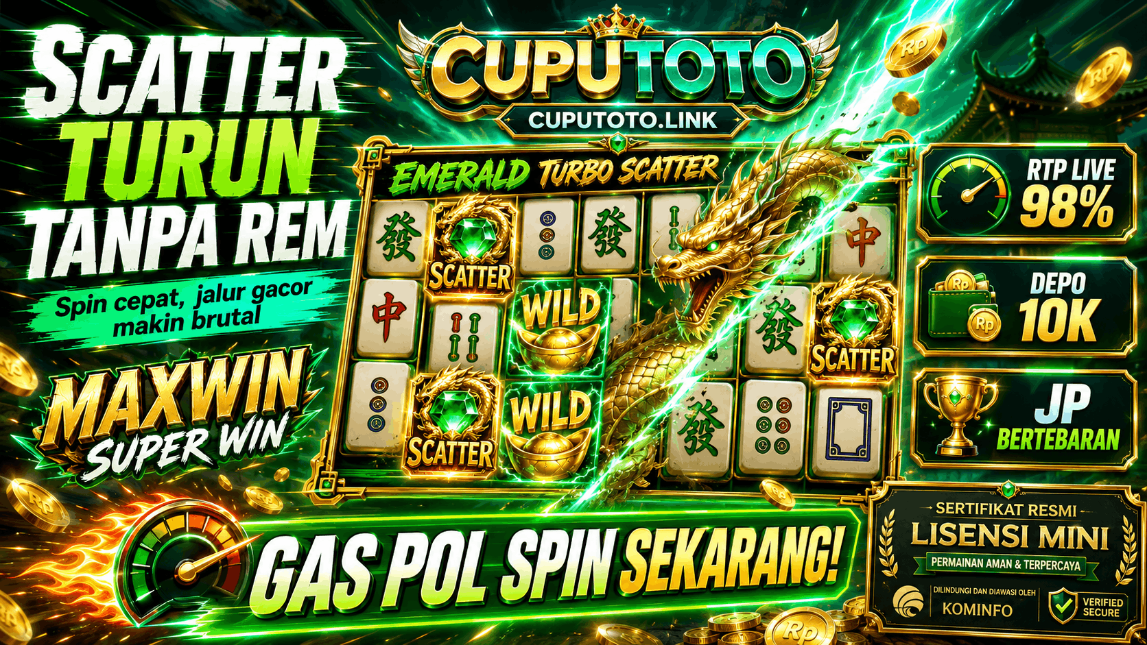 CUPUTOTO Banner