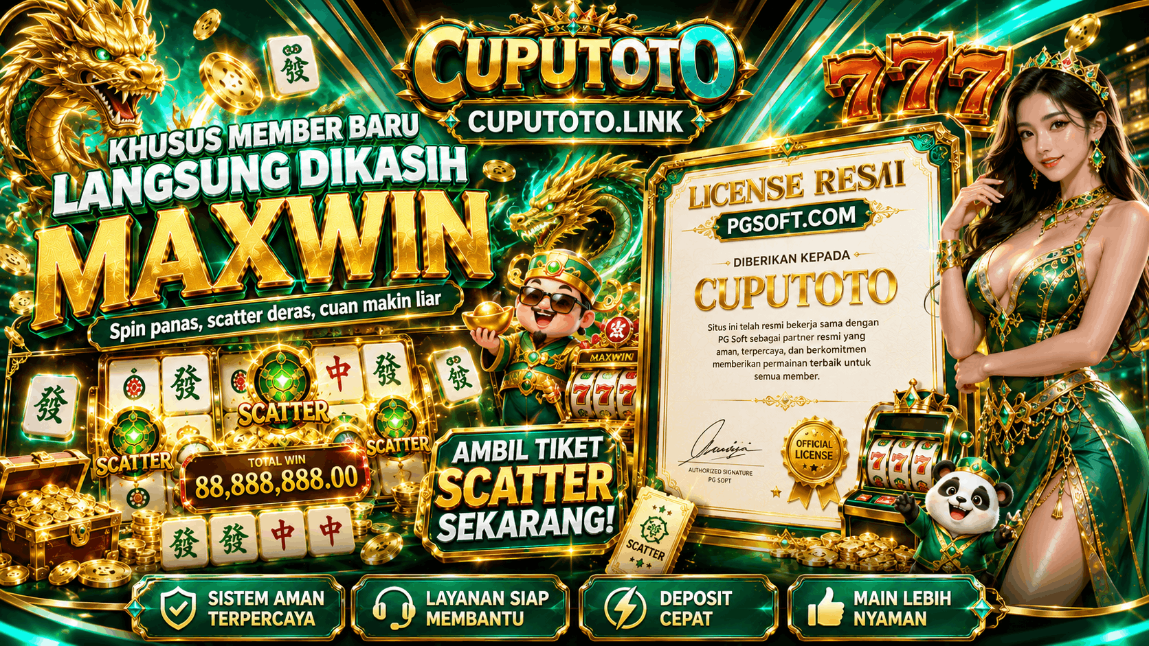 CUPUTOTO Banner