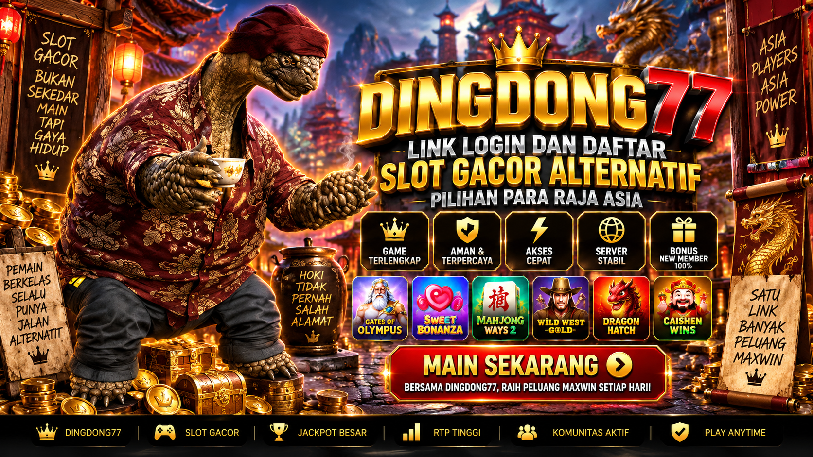 DINGDONG77 - DINGDONG77 - Portal Link Daftar dan Login Slot Gacor Alternatif untuk Pengguna Asia