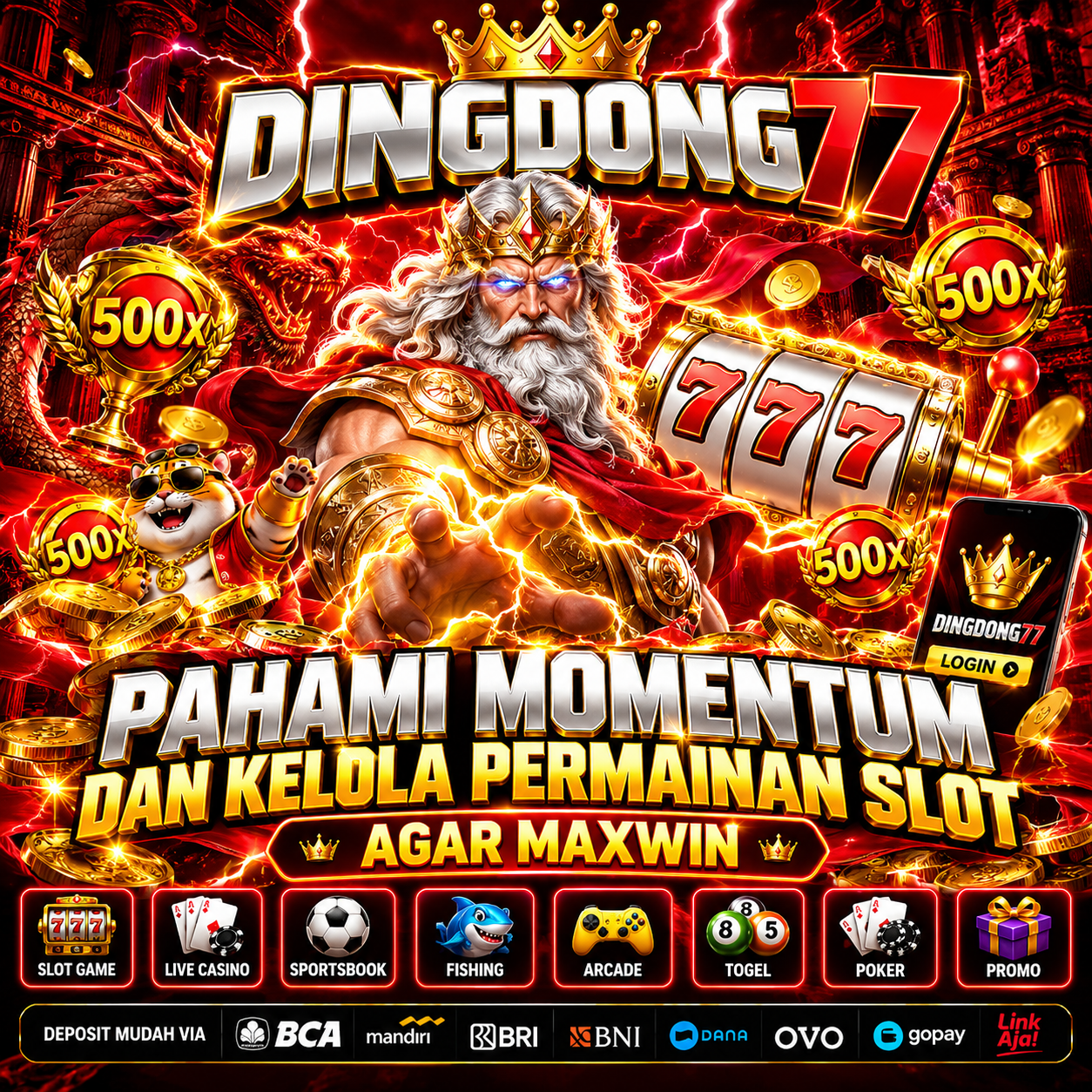 DINGDONG77 - Pahami Momentum Dan Kelola Permainan Slot Agar MAXWIN