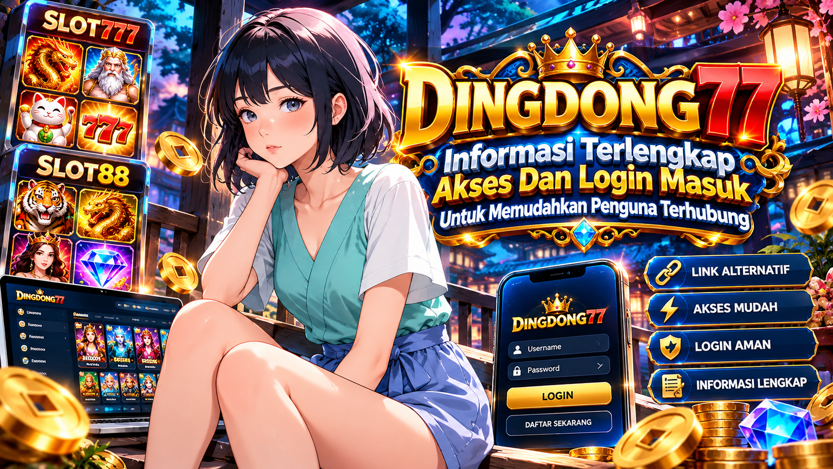 DINGDONG77 - Informasi Terlengkap Akses Dan Login Masuk Untuk Memudahkan Penguna Terhubung