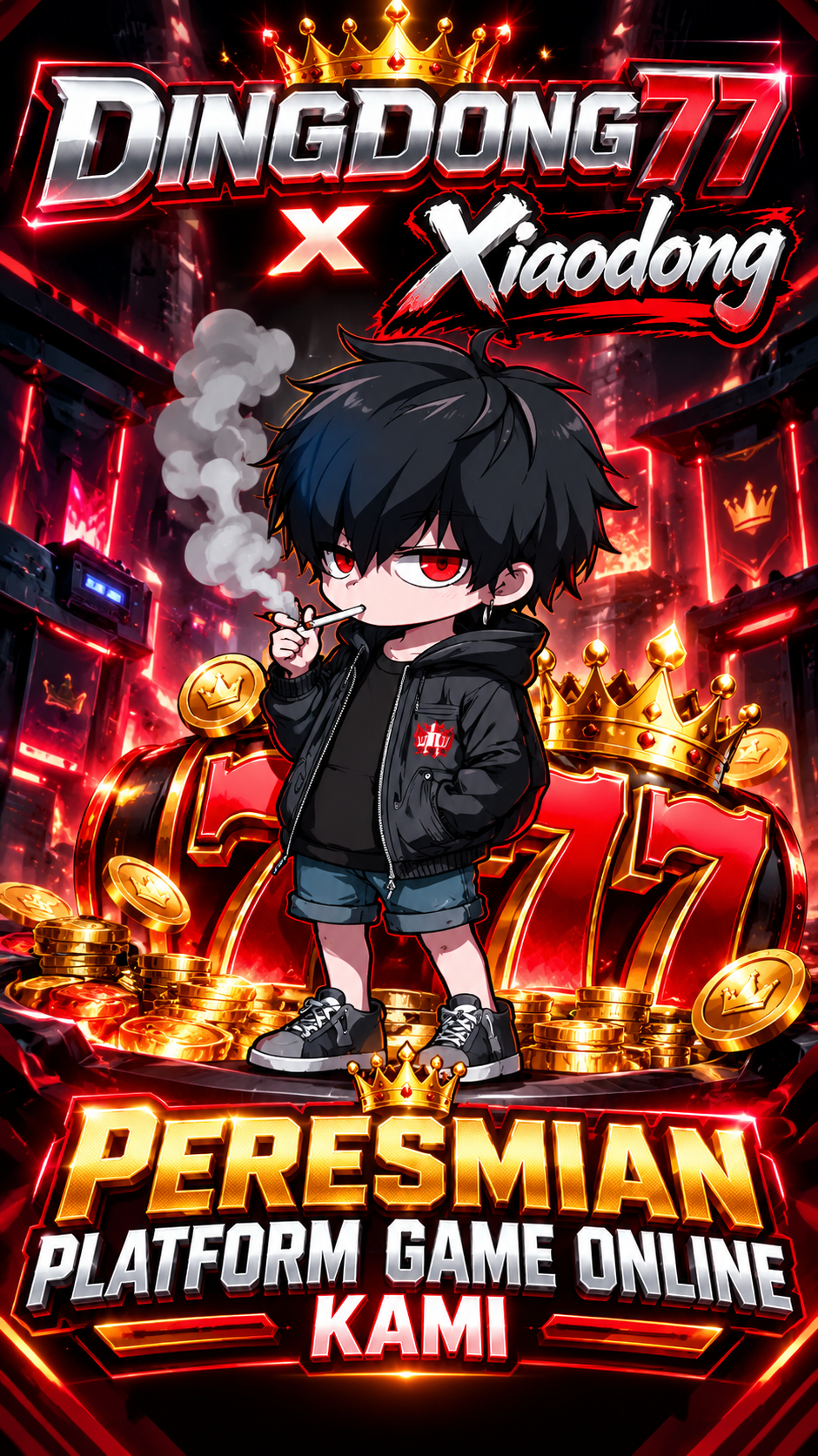 DINGDONG77 x Xiaodong Peresmian Platform Game Online Kami