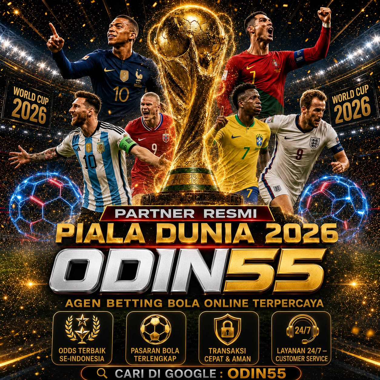 ODIN55 - Taruhan Bola Terlengkap & Terupdate 2026 dengan Pasaran Internasional