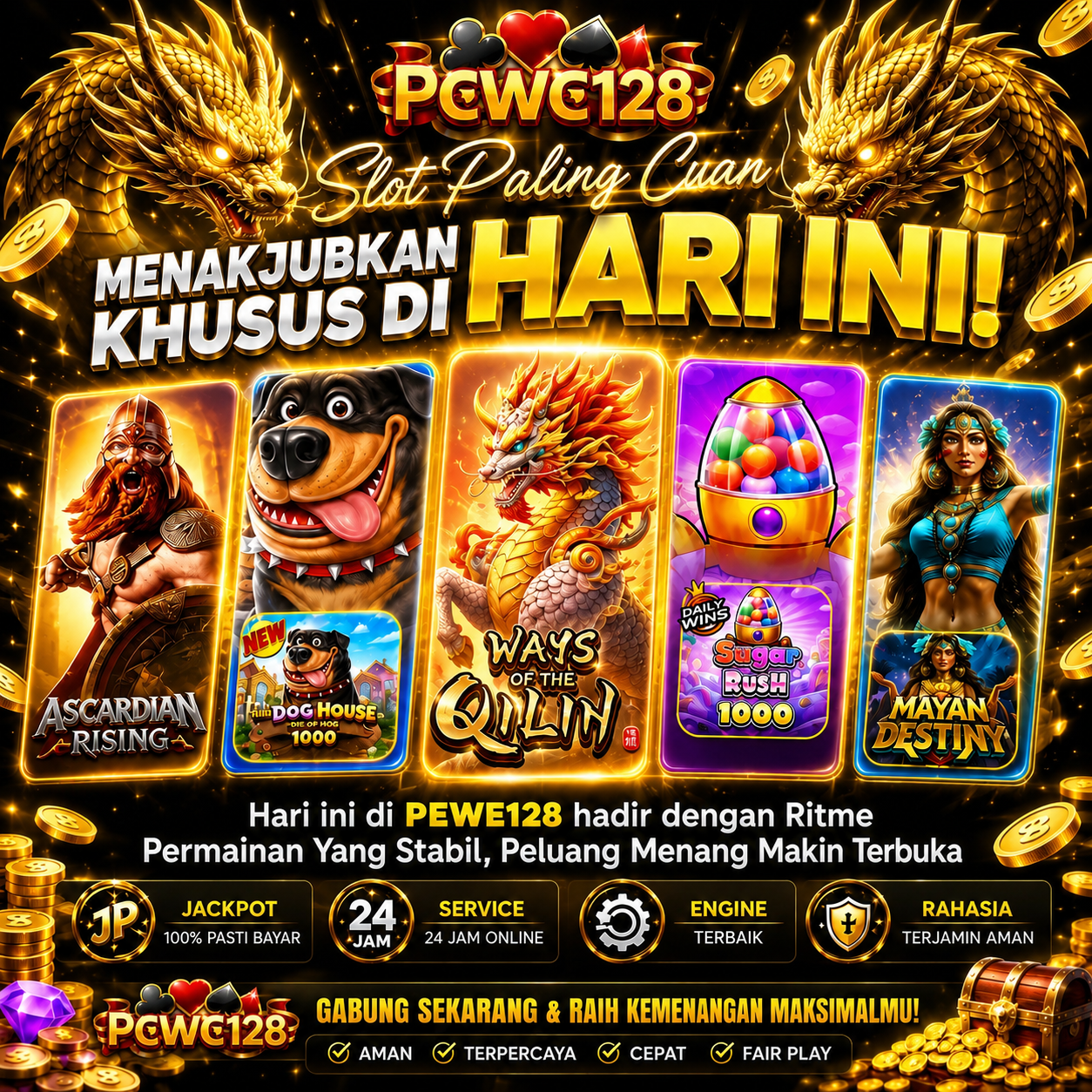 PEWE128 Slot Paling Cuan Hari Ini