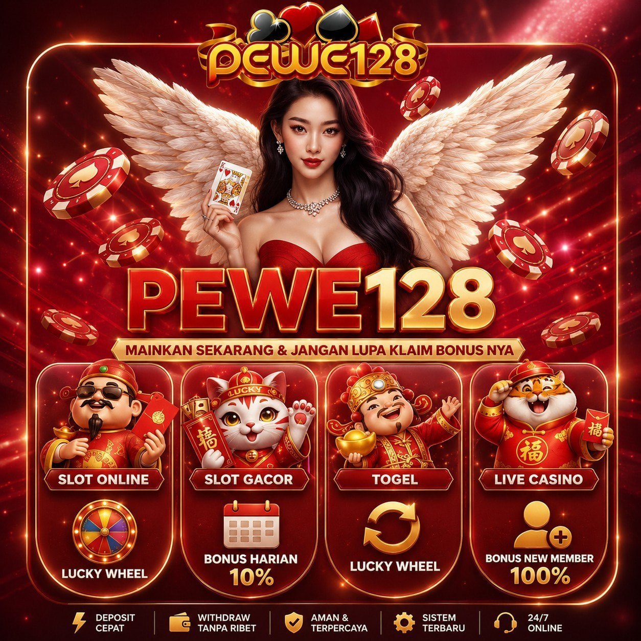 PEWE128 - Login Sekarang Dan Rasakan Sensasi Bermain Tanpa Hambatan