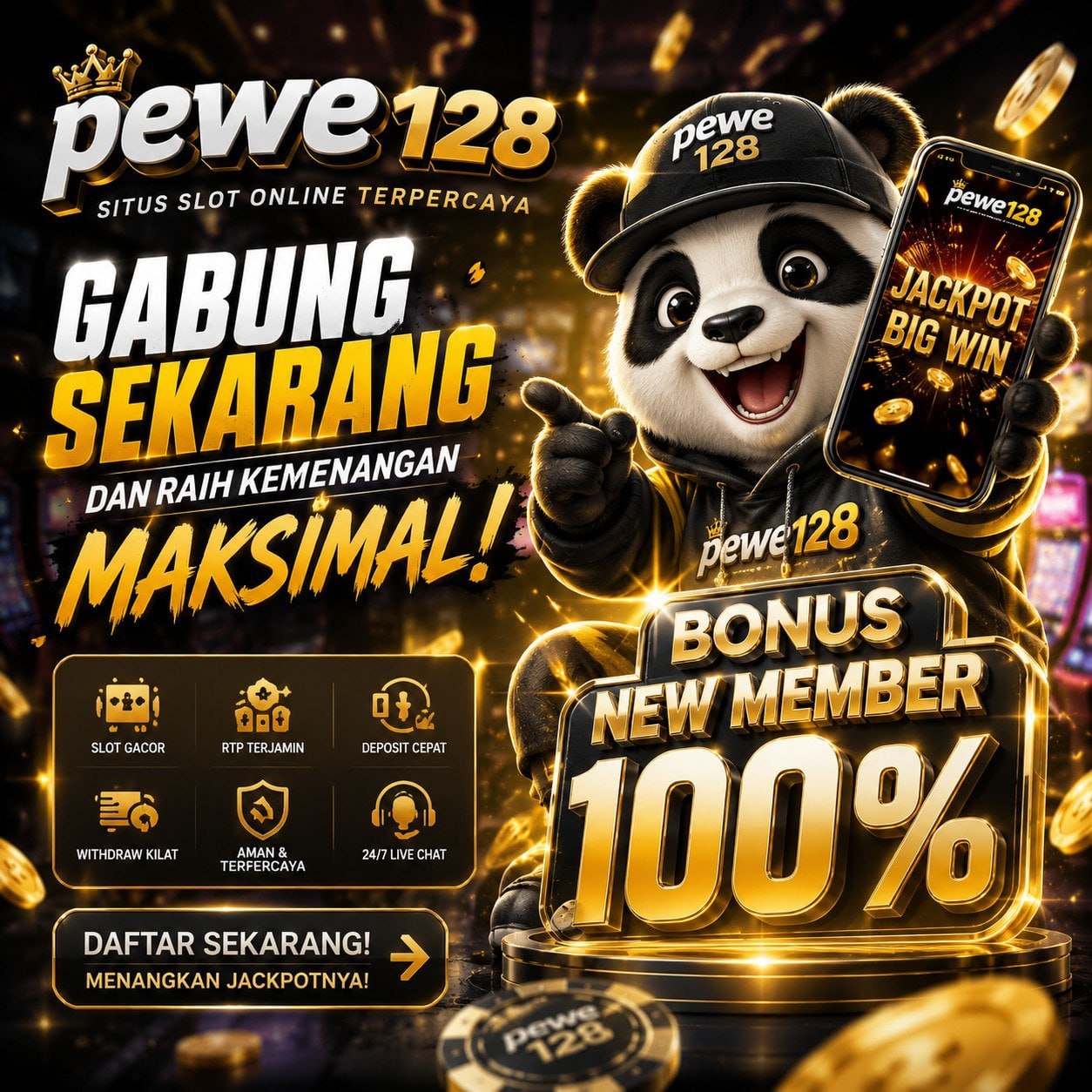 PEWE128: Pilihan Toto dan Slot Online dengan Akses Mudah dan Permainan Lengkap