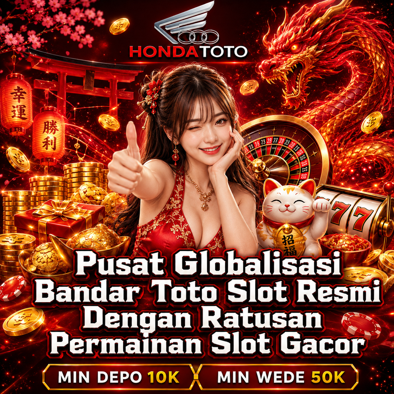 Rill HONDATOTO : Pusat Globalisasi Bandar Toto Slot Resmi Dengan Ratusan Permainan Slot Gacor