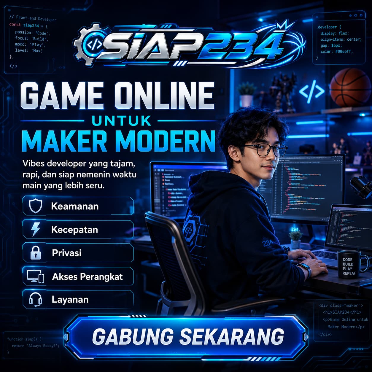 banner SIAP234 | Ruang Digital untuk Software Engineer dan Front-End Developer Masa Kini