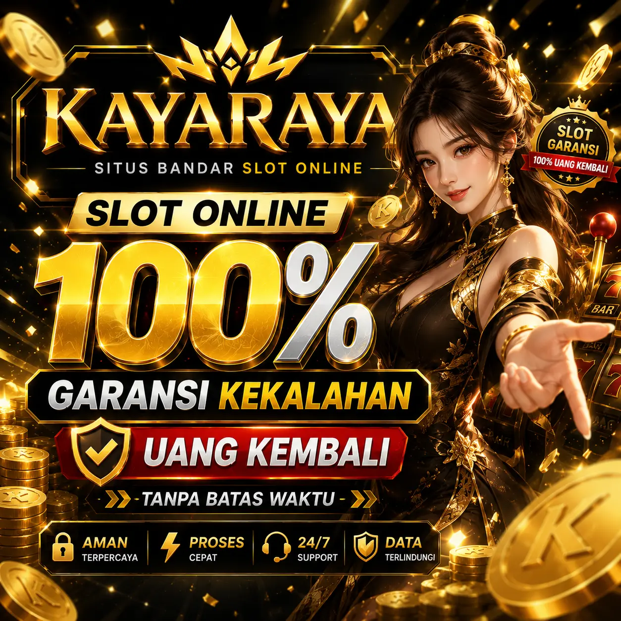 KAYARAYA: Link Resmi Slot Garansi di Platform Game Online Terbaik