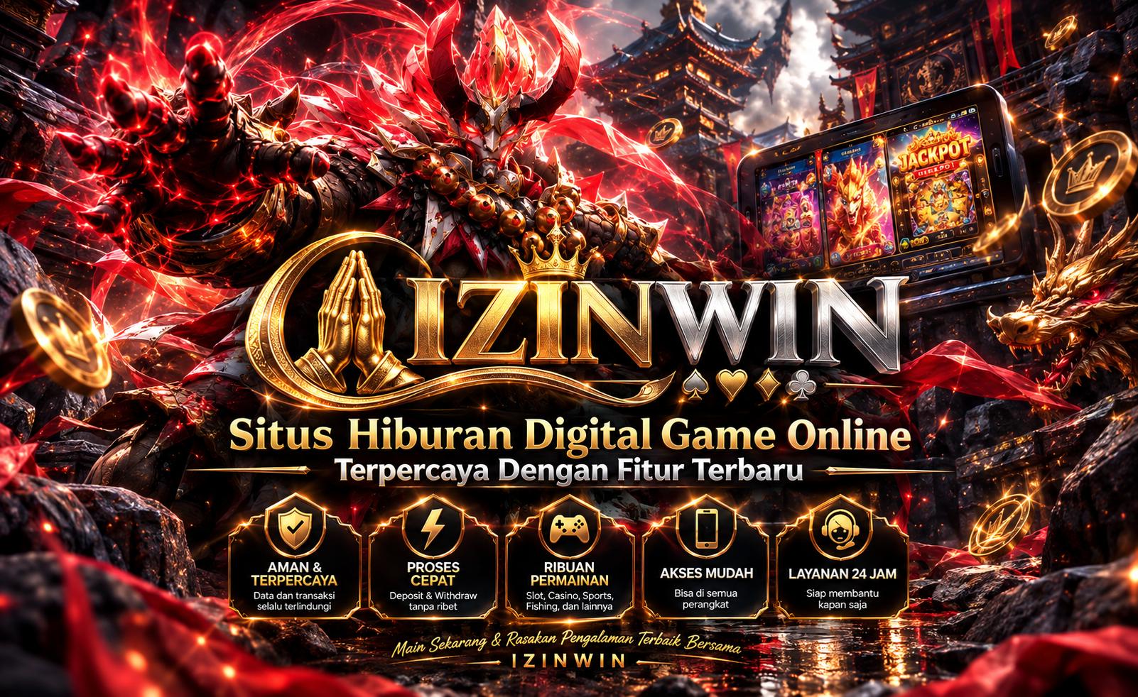 IZINWIN - Situs Hiburan Digital Game Online Terpercaya Dengan Fitur Terbaru by Hey siriusly
