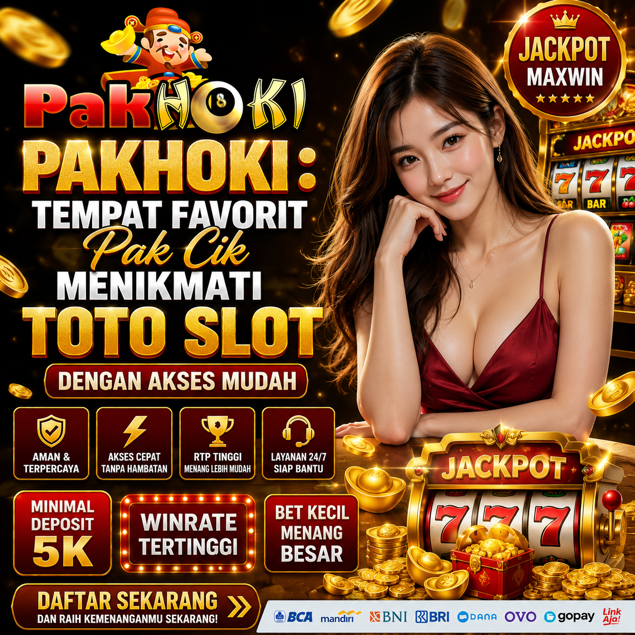 PAKHOKI : Tempat Favorit Pak Cik Menikmati Toto Slot Dengan Akses Mudah