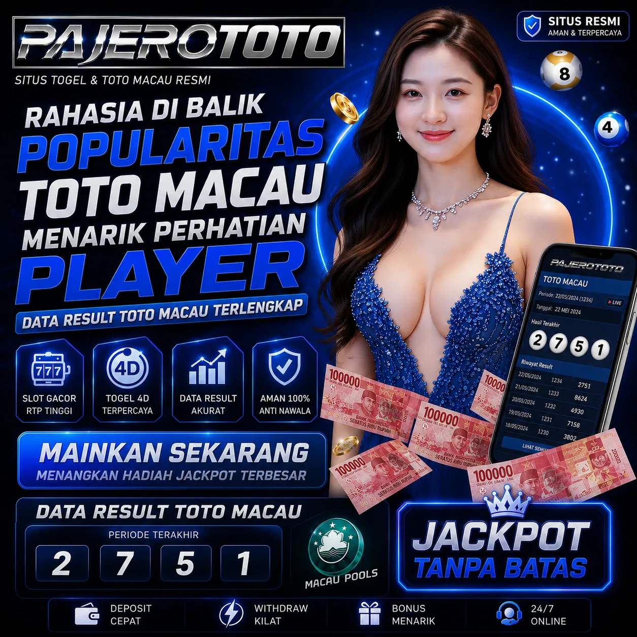 PAJEROTOTO ₰ Rahasia di Balik Popularitas Toto Macau Menarik Perhatian Player