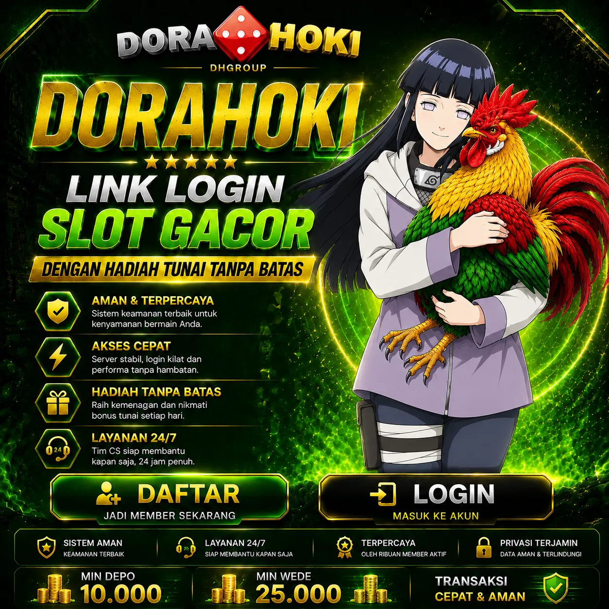DORAHOKI | Link Login Slot Gacor Dengan Hadiah Tunai Tanpa Batas