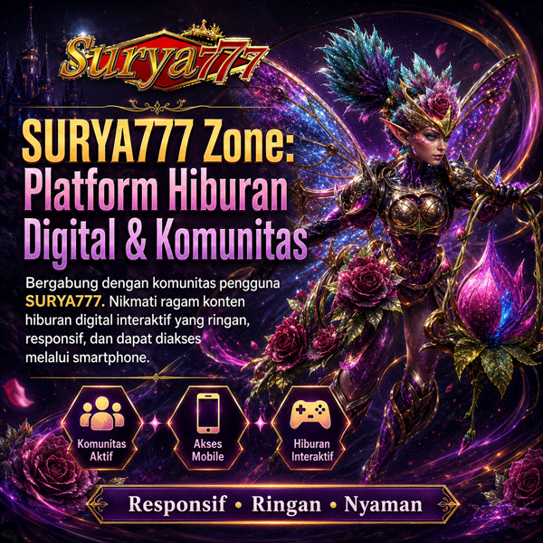 SURYA777 Zone: Platform Hiburan Digital & Komunitas image 1