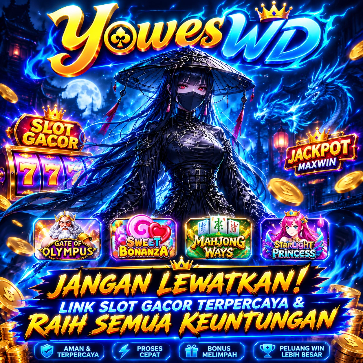 YOWESWD: Jangan Lewatkan! Link Slot Gacor Terpercaya & Raih Semua Keuntungan