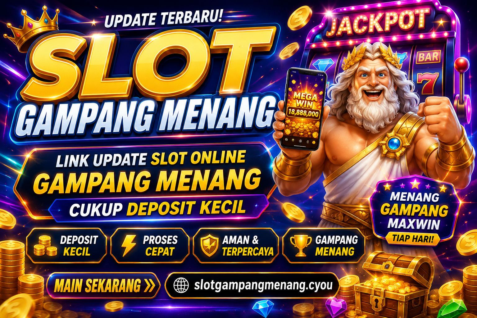 Slot Gampang Menang Front Black 