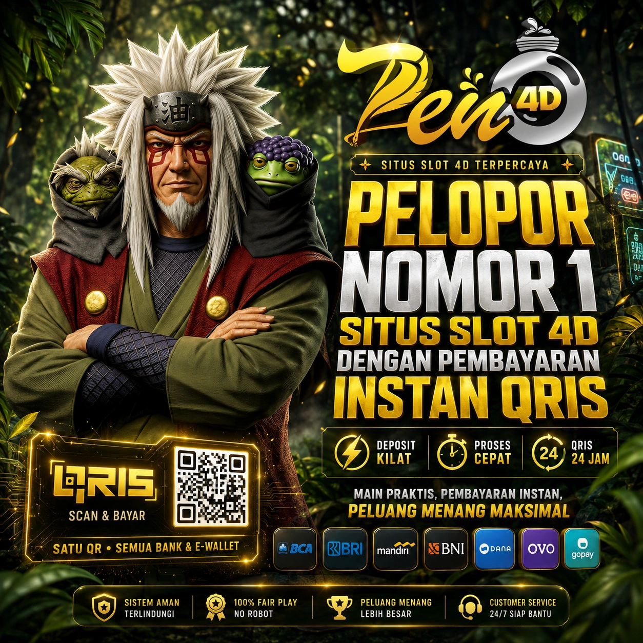 PEN4D > Pelopor Nomor 1 Situs Slot 4D Dengan Pembayaran Instan QRIS