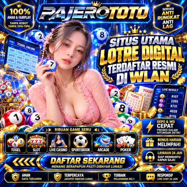Banner hiburan digital PAJEROTOTO