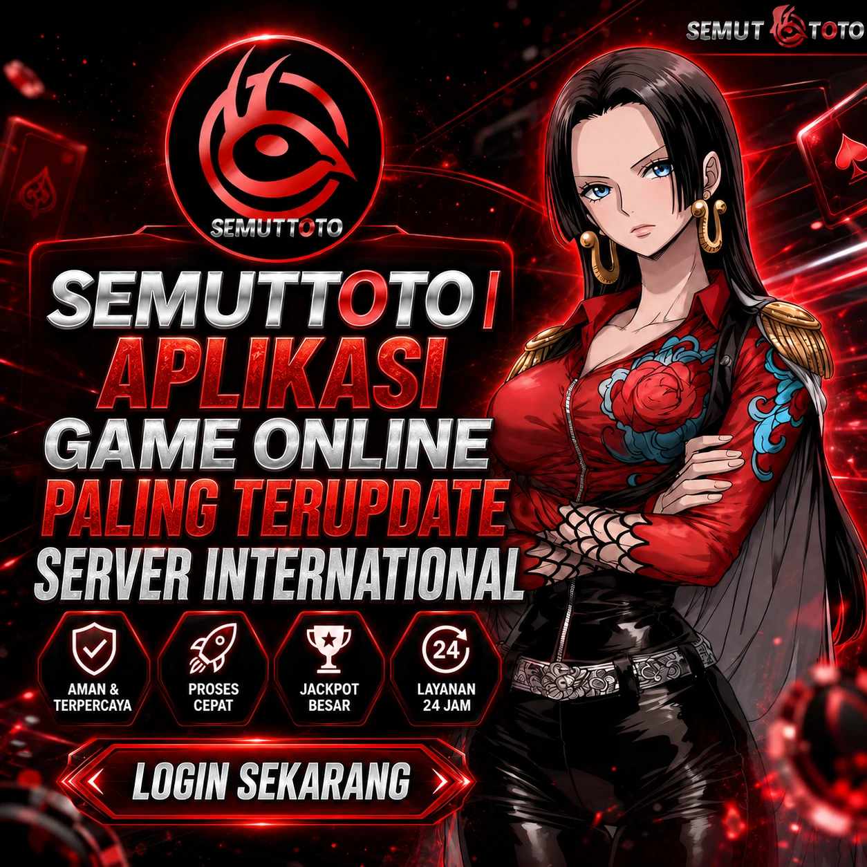 Thumbnail 1 of 3, Poster, SEMUTTOTO | Aplikasi Game Online Paling Terupdate Server International designed and sold by SEMUTTOTO.