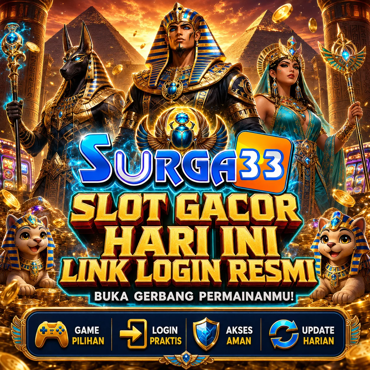 SURGA33 Best Online Hari Ini | Link Login Resmi dan Daftar Terbaru